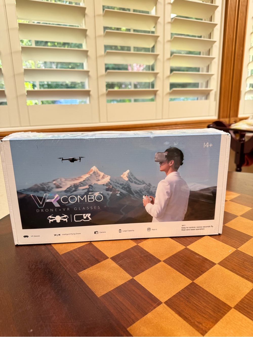 Smart VR Combo Intelligent Flying Drone + VR Glasses Set - New In Sealed Box